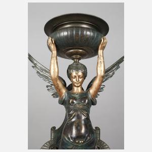 Paar figürliche Wandappliken