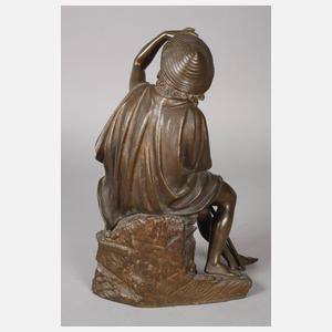 Sitzender Pilger in Ägypten