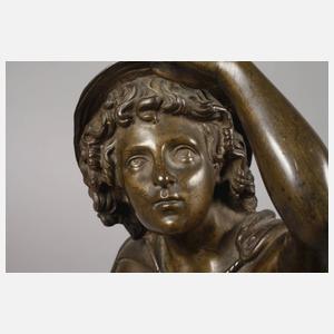 Sitzender Pilger in Ägypten