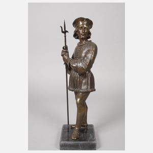 Jean Louis Grégoire, Landsknecht