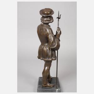 Jean Louis Grégoire, Landsknecht