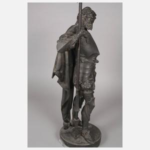 Salonfigur eines Landsknechts