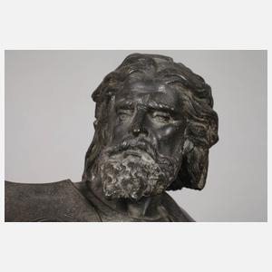 Salonfigur eines Landsknechts