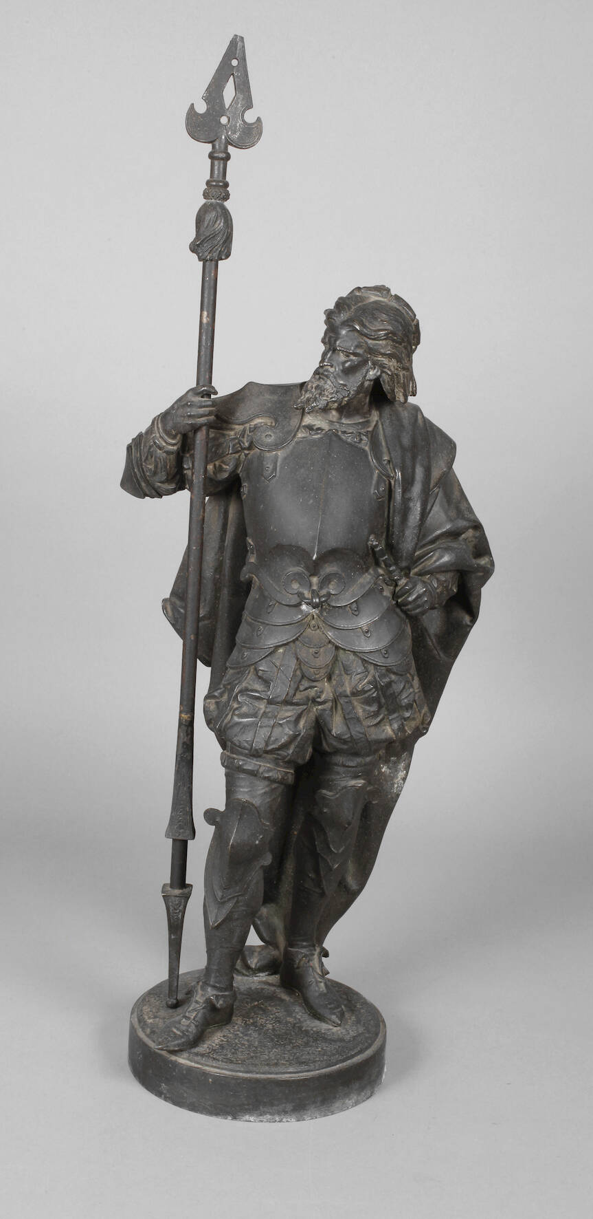 Salonfigur eines Landsknechts