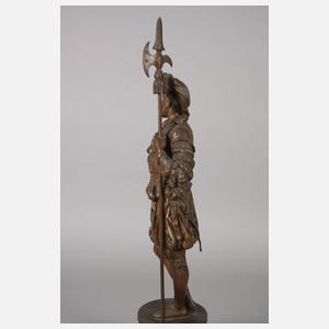 Landsknecht mit Hellebarde