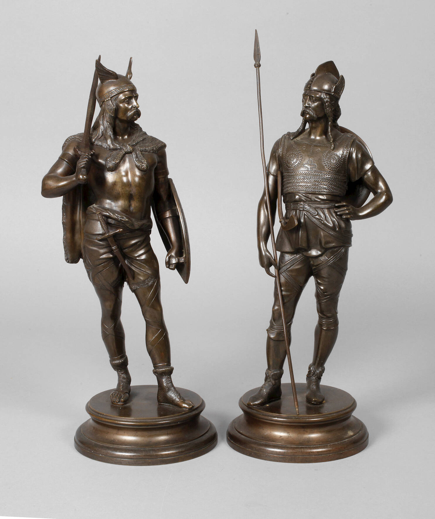Paar gallische Krieger