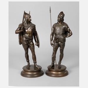 Paar gallische Krieger