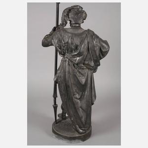 Salonfigur eines Landsknechts