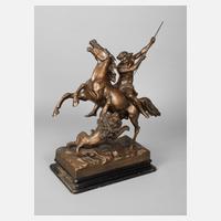 Salonfigur Löwenkampf111