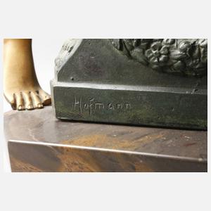 Figürlicher Lampenfuß