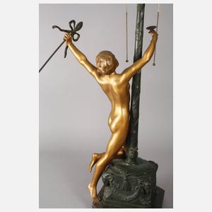 Figürlicher Lampenfuß