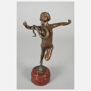 F. de Lusini, Schlangentänzerin