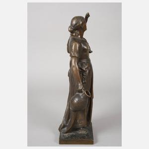 Wasserträgerin mit Kind