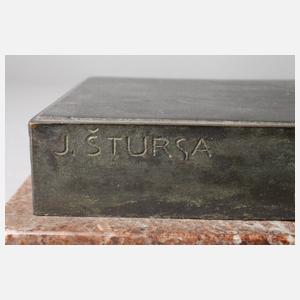 Jan Štursa, "Der Verwundete"