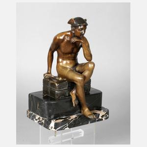 Monogrammist A.Z., Sitzender Hermes