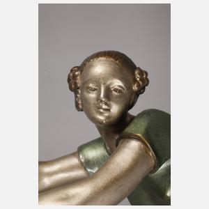 Luce, Tänzerin mit Tschinellen