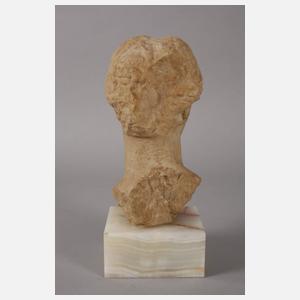 Portraitkopf der ptolemäischen Königin Arsinoe II. als Aphrodite