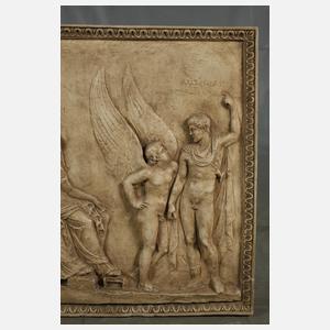 Antikenrezeption Wandrelief Paris und Helena