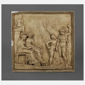 Antikenrezeption Wandrelief Paris und Helena