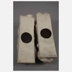 Veilleux, zwei liegende Löwen