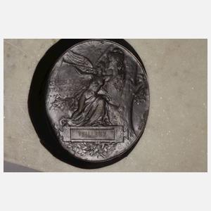 Veilleux, zwei liegende Löwen