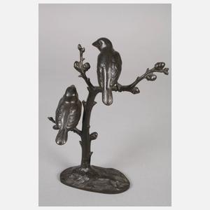 Otto Schmidt-Hofer, zwei Vogelbronzen