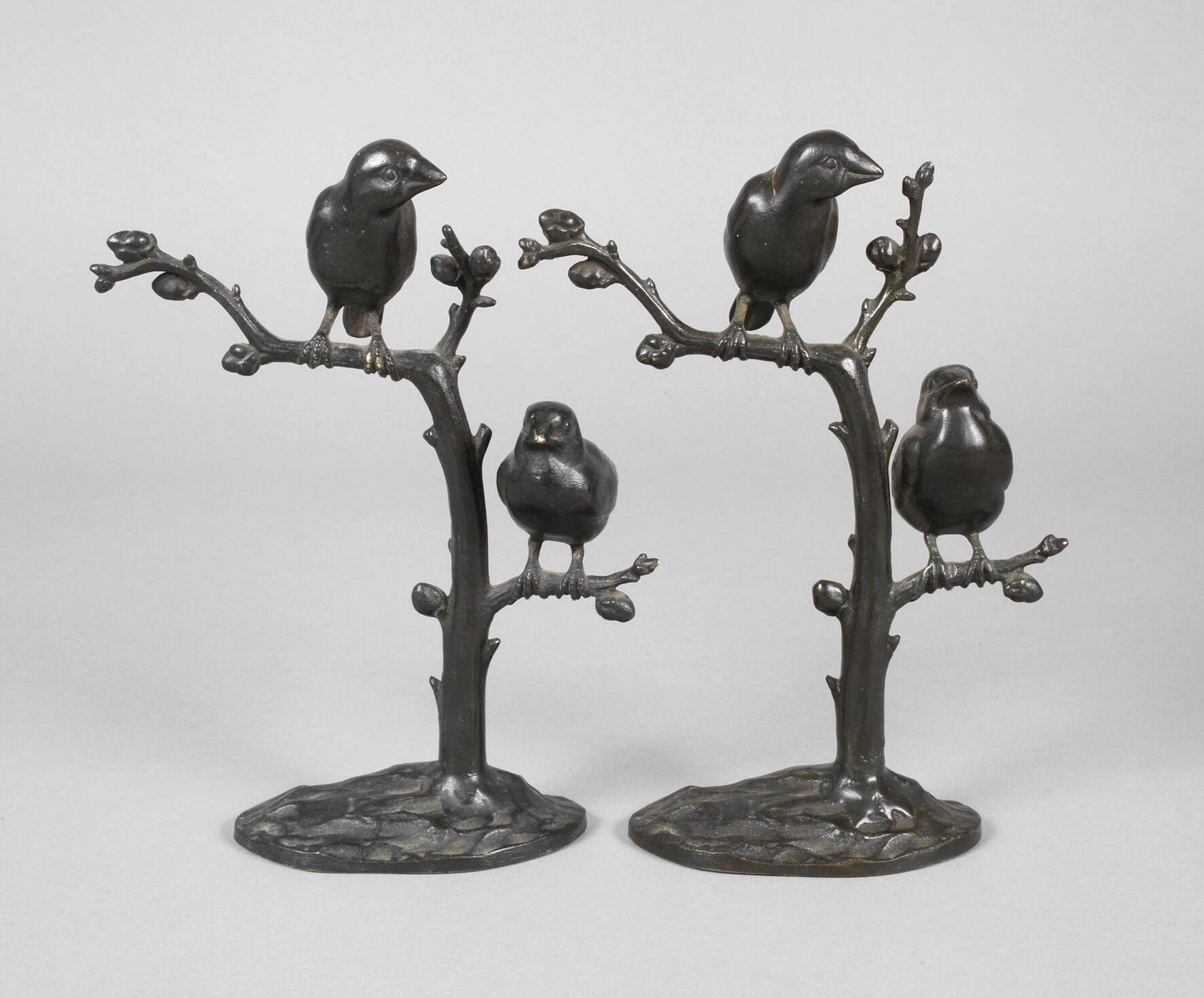 Otto Schmidt-Hofer, zwei Vogelbronzen