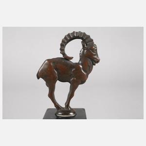 Kleinbronze Steinbock