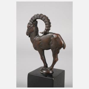 Kleinbronze Steinbock