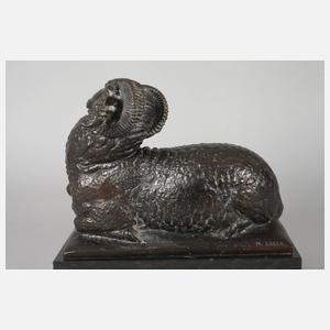 Max Esser, liegender Widder