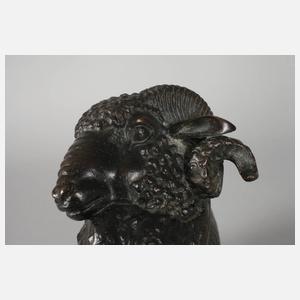 Max Esser, liegender Widder