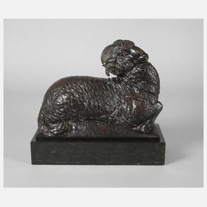 Max Esser, liegender Widder