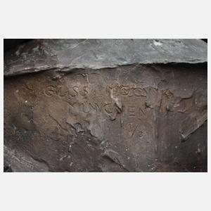 Antonio Andrés-Gayón, große Figurengruppe Bronze