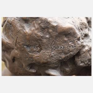 Antonio Andrés-Gayón, große Figurengruppe Bronze