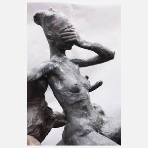 Antonio Andrés-Gayón, große Figurengruppe Bronze