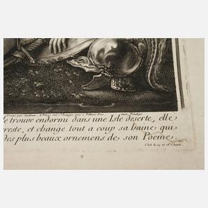 Gérard Audran, Armida überrascht Rinaldo