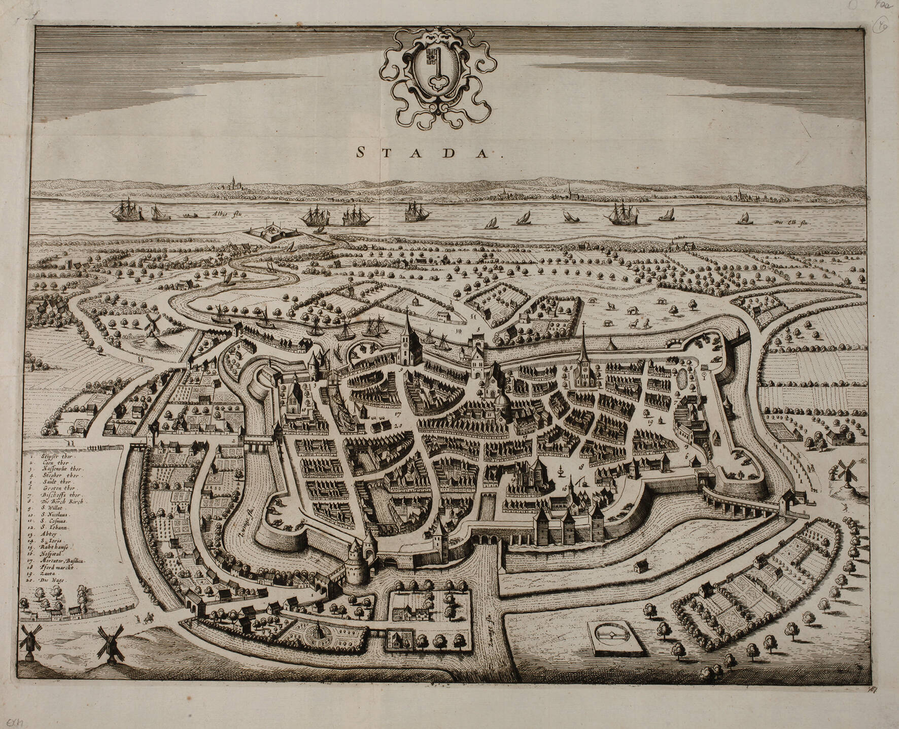 Johannes Janssonius, Stade