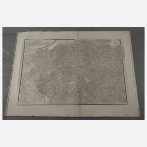 Große Karte Herzogtum Mecklenburg