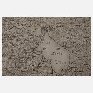 Große Karte Herzogtum Mecklenburg