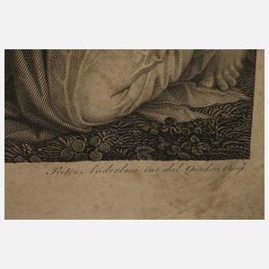 Prof. Pietro Anderloni, Anbetung nach Tizian