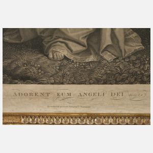 Prof. Pietro Anderloni, Anbetung nach Tizian