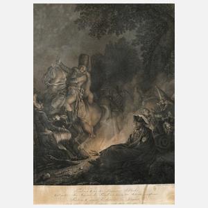 Daniel Berger, Friedrich II. vor der Schlacht