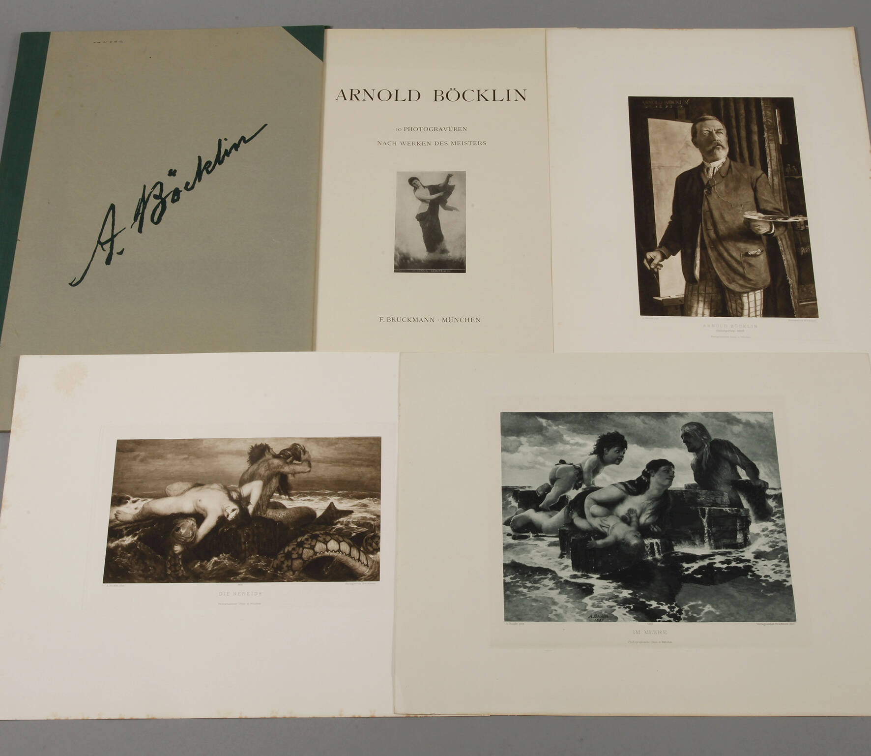Arnold Böcklin, Mappenwerk