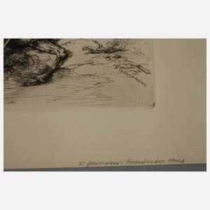 Friedrich Gauermann, Verendender Hirsch