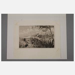 Otto Greiner, Flüchtende Faune