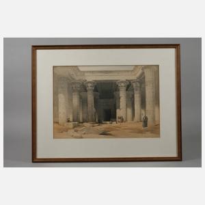 Louis Haghe, Tempel von Philae