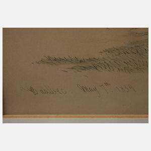 Louis Haghe, Tempelanlage in Baalbek