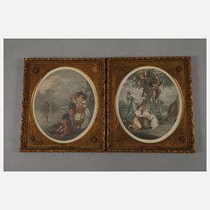 nach William Osborne Hamilton, Die zwölf Monate