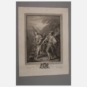 Carlo Antonio Porporati, Kampfszene