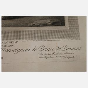 Carlo Antonio Porporati, Kampfszene